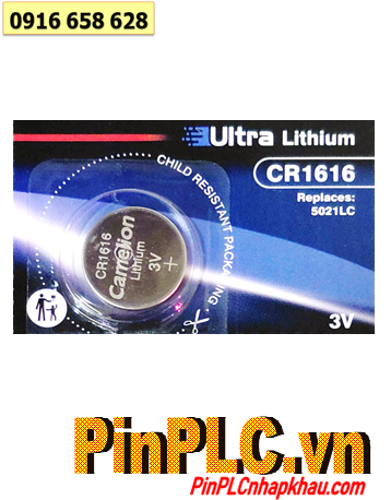 Camelion CR1616, Pin 3v Camelion CR1616 Ultra Lithium (16mm x 1.6mm) chính hãng